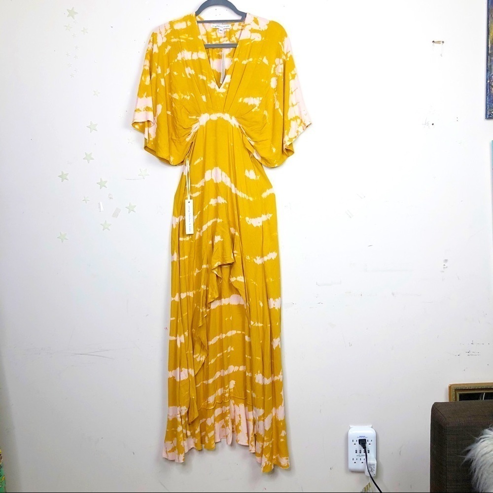 YOUNG fabulous and broke BoHo tie dye boho dress